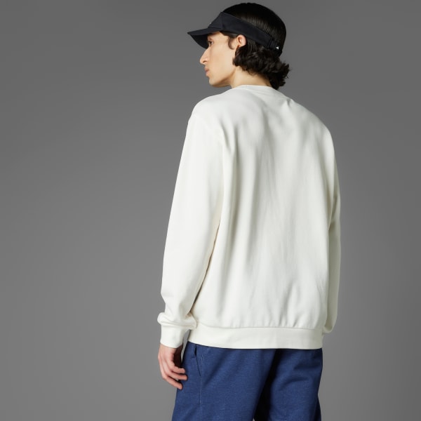 Blanco Sudadera cuello redondo adidas Heritage Graphic