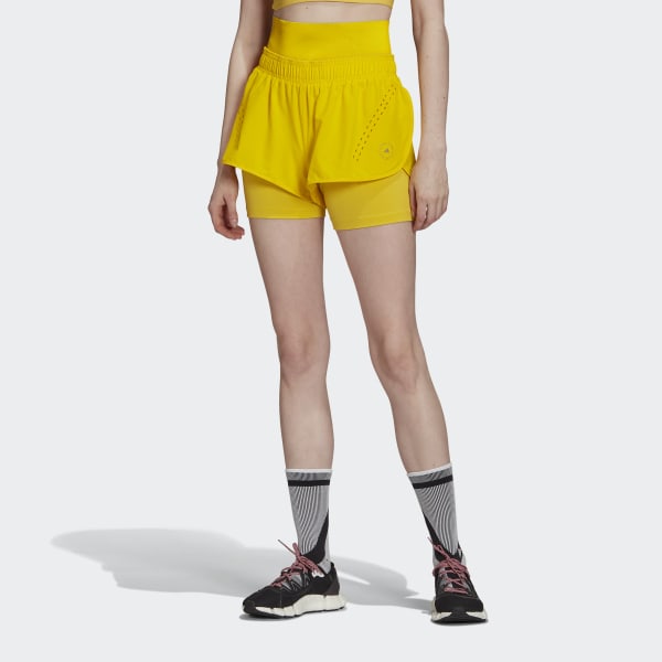 adidas by Stella McCartney TRUEPURPOSE High Intensity Shorts - Yellow ...