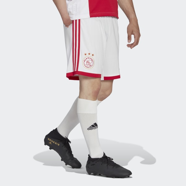 Branco Calções Principais 22/23 do Ajax Amsterdam BZ643