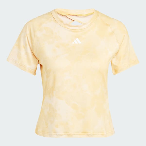 Train Essentials AOP Flower Tie Dye T Shirt