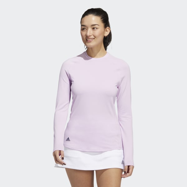 Adidas Áo Thun Cổ Tròn Dài Tay - Màu Tím | Adidas Vietnam
