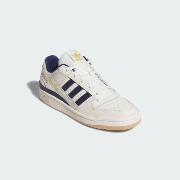 White FORUM LOW CL SHOES