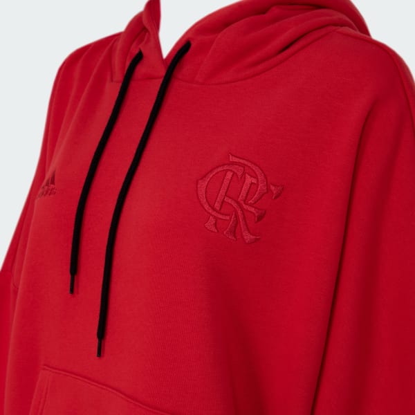 Vermelho Moletinho Capuz CR Flamengo