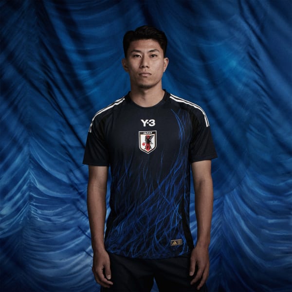 Blue Japan x Y-3 24 Home Authentic Jersey