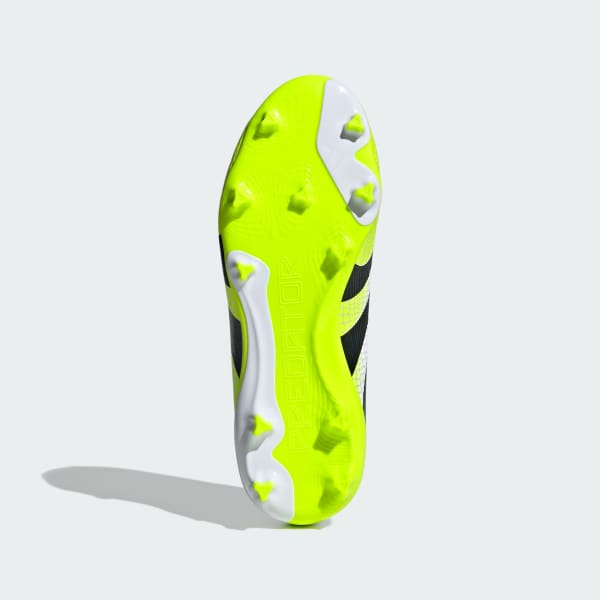 Blanco Zapatos de fútbol Predator League para terreno firme/multiterreno para niños