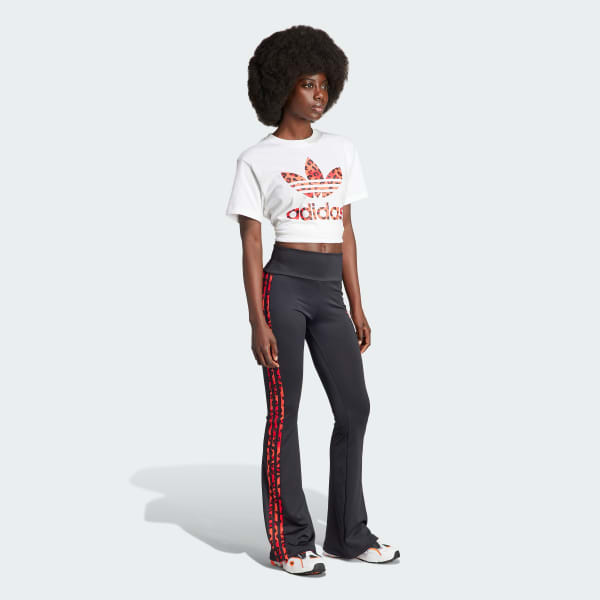 Adidas t shirt 2025 leopard