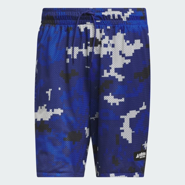 Azul Shorts Estampado adidas Basketball Legends