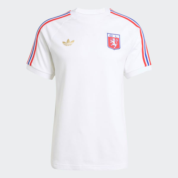 White Olympique Lyonnais Anniversary Tee