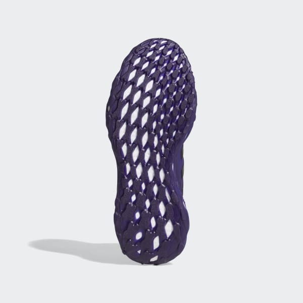 Purple Ultraboost Web DNA Shoes LEP77