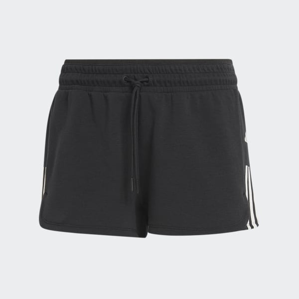 Adidas 3 stripe cotton shorts online