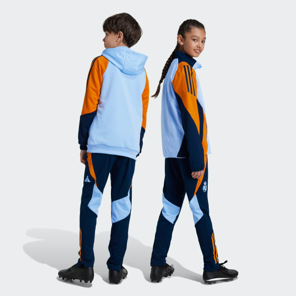 Real madrid kids tracksuit best sale