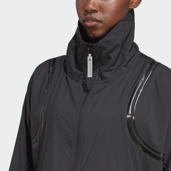 Black adidas by Stella McCartney TruePace Woven Jacket