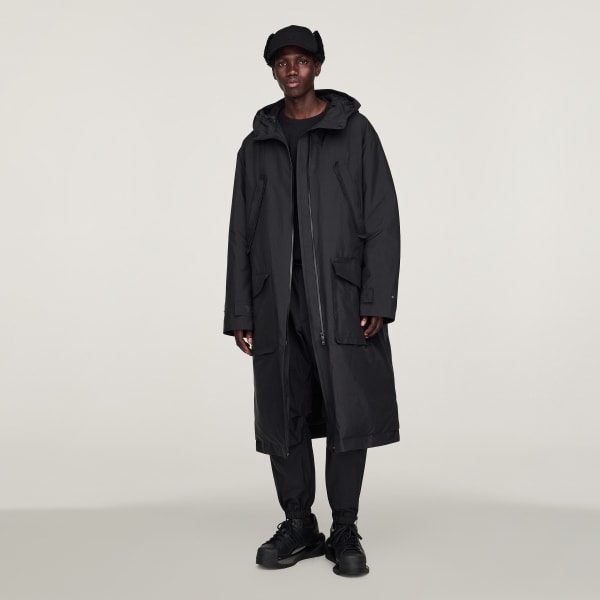 Noir Parka matelassée Y-3 GORE-TEX