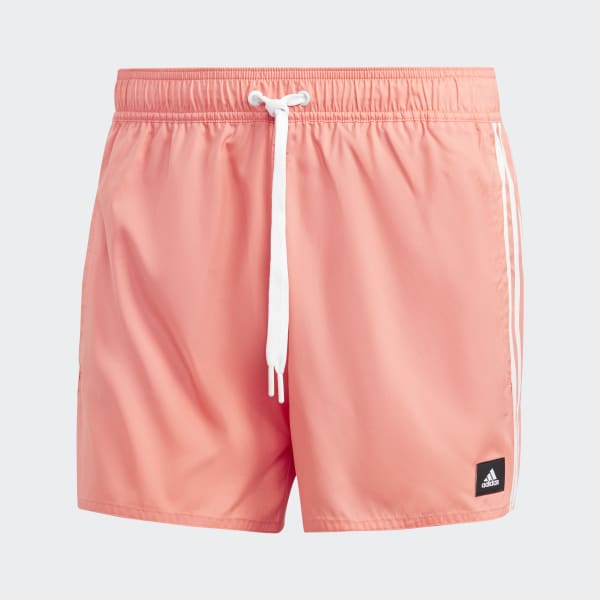Orange 3-Stripes CLX Very-Short-Length Swim Shorts