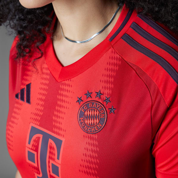 Vermelho Camisa 1 FC Bayern 24/25