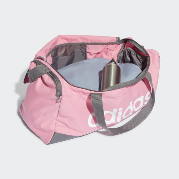 Hot pink adidas duffle bag