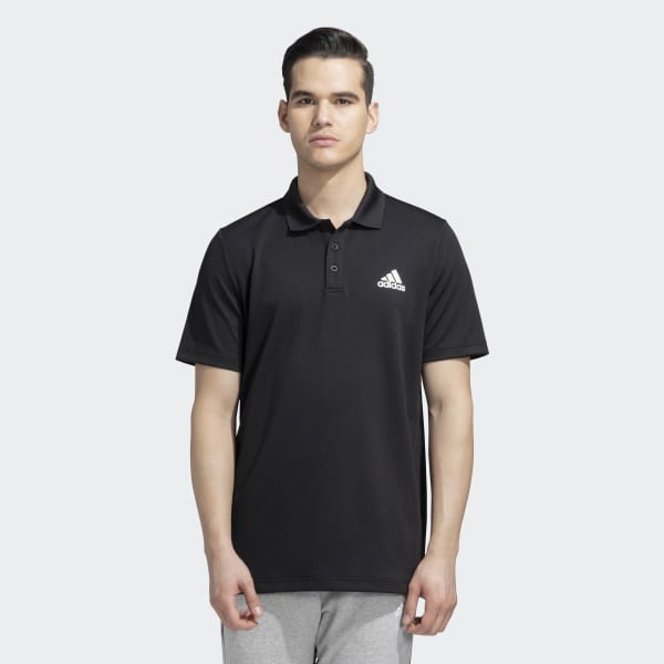 Black DESIGN 2 MOVE POLO TEE