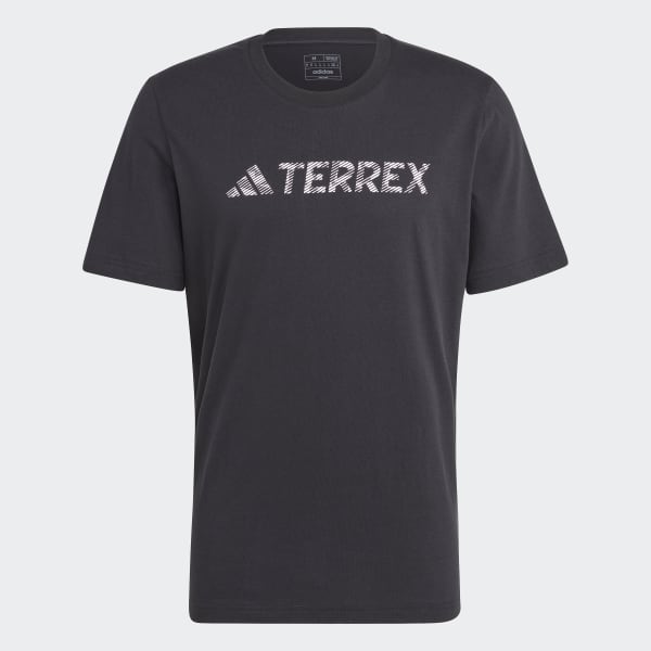 Black Terrex Classic Logo Tee