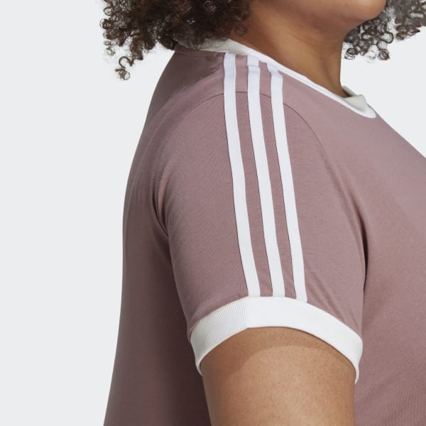 Lilla Adicolor Classics 3-Stripes T-skjorte (store størrelser) 28250