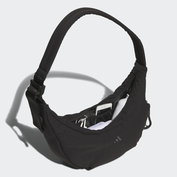 adidas Must Haves Puffy Shoulder Bag - Black | adidas UK