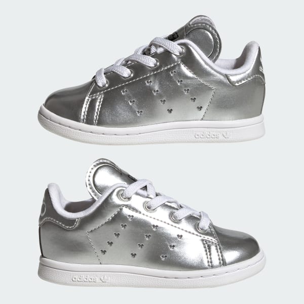 Adidas stan smith niño plata discount