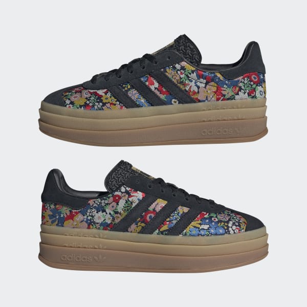 adidas Gazelle Bold x Liberty London Shoes - Black | adidas