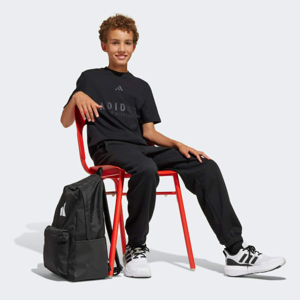 adidas J All Season GFX Pant - Black | Free Shipping with