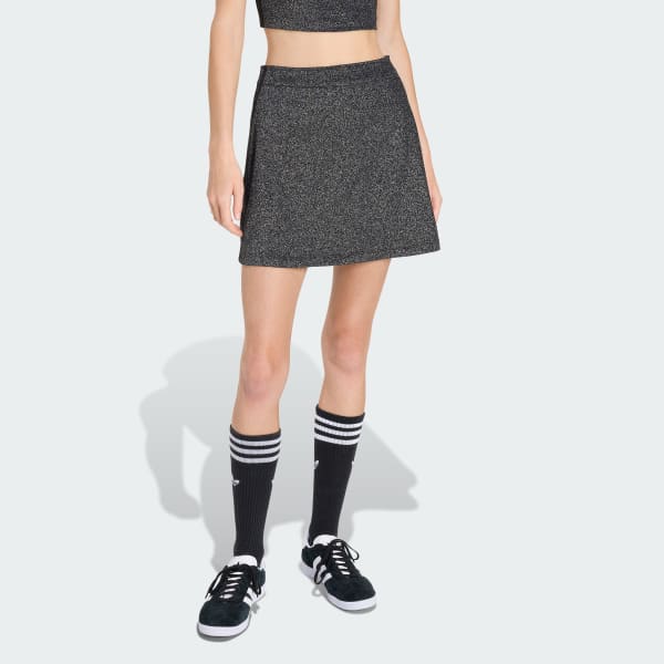 cierna ADIDAS ORIGINALS LUREX® MINI SKIRT
