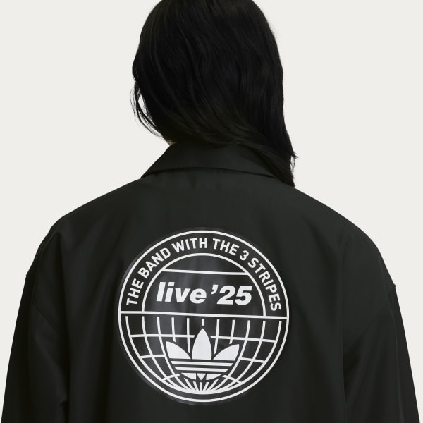 〓新品〓 Live '25 Adidas Coach Jacket Stone Adidas x Oasis Live 25 - Tour Coach Jacket 🎸⚽️