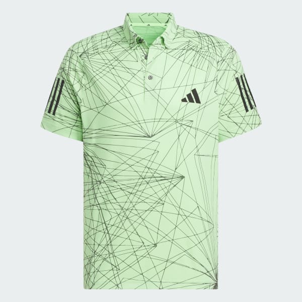 Green AEROREADY Short Sleeve Graphic Polo Shirt