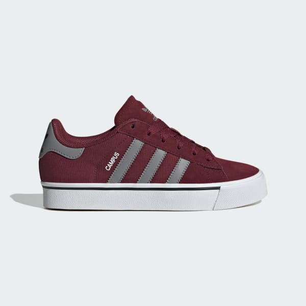 Adidas Campus Vulc Shoes Kids Shadow Red 6 Kids Originals Shoes