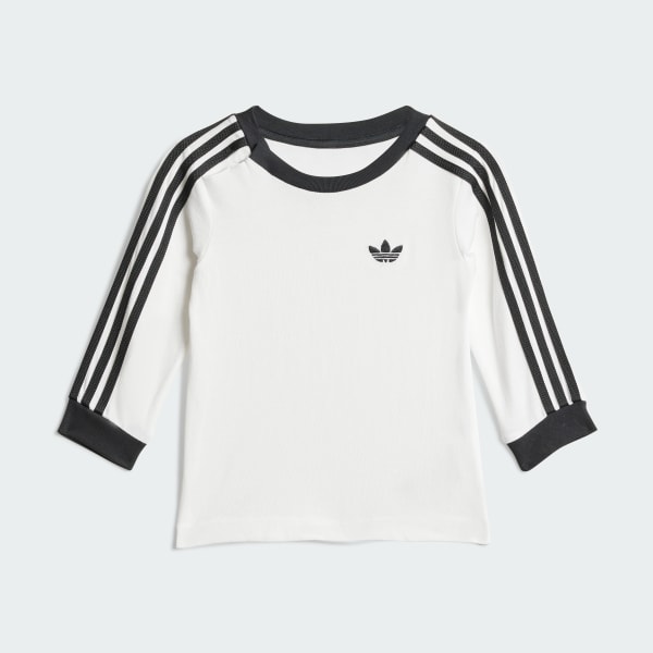 Bianco Completo Denim Long Sleeve Tee Kids