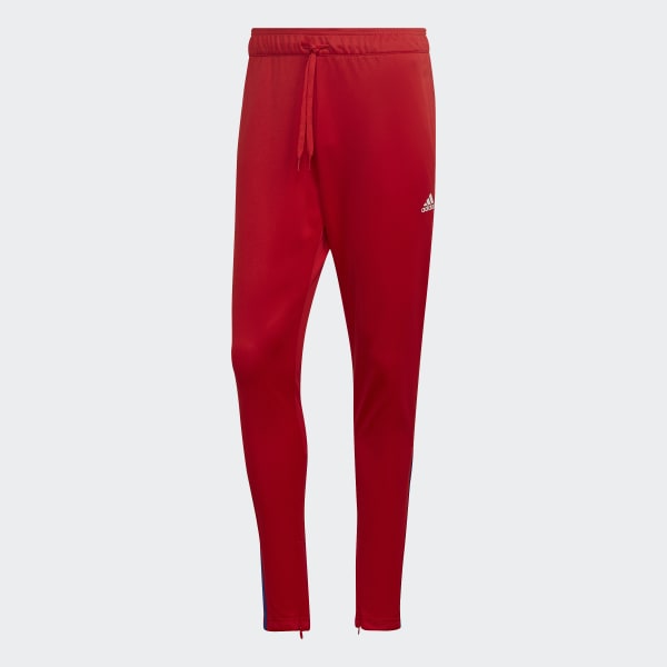 Czerwony Slim Zipped Track Suit KC613