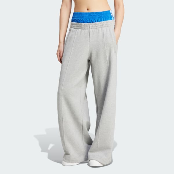 Women's adidas gray sweatpants top