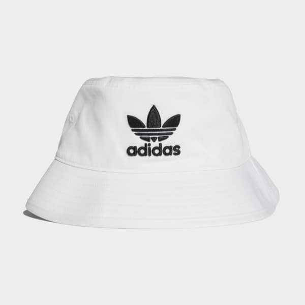 adidas Adicolor Bucket Hat - White 