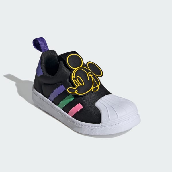Negro Tenis adidas Originals x Disney Mickey Superstar 360 Kids