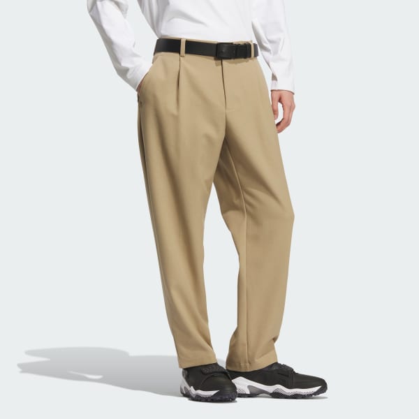 Beige 클래식 와이드 롱 팬츠