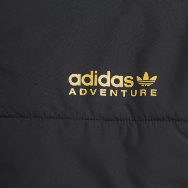 Black adidas Adventure Jacket KNI74