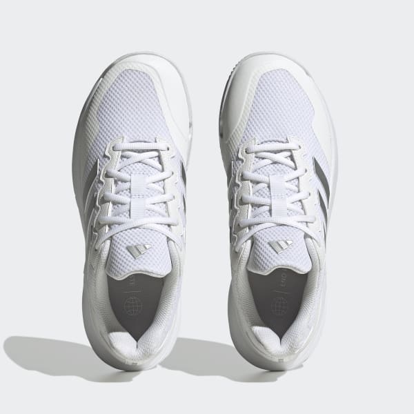 White Gamecourt 2.0 Tennis Shoes