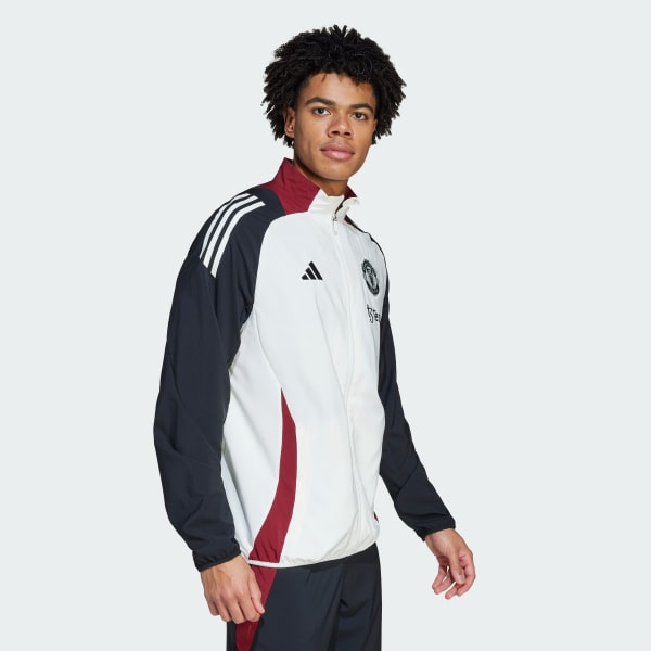 Hvid Manchester United Tiro 24 Presentation Track Top
