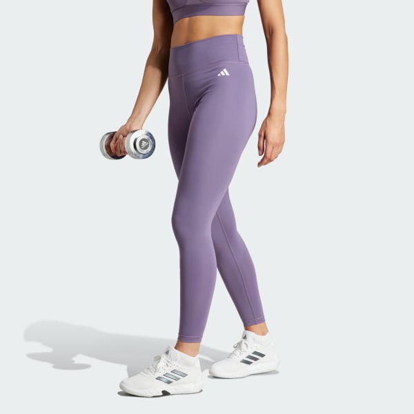 adidas Yoga Essentials Print 7/8 Tights W - naisten 7/8 trikoot (lila)