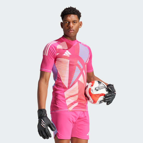 Rose Maillot Gardien de but manches courtes Tiro 24 Pro