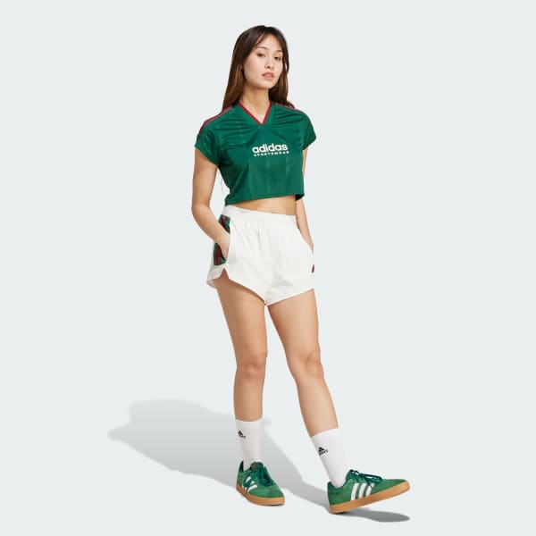 Blanco Shorts Tiro Cut 3 Franjas Summer