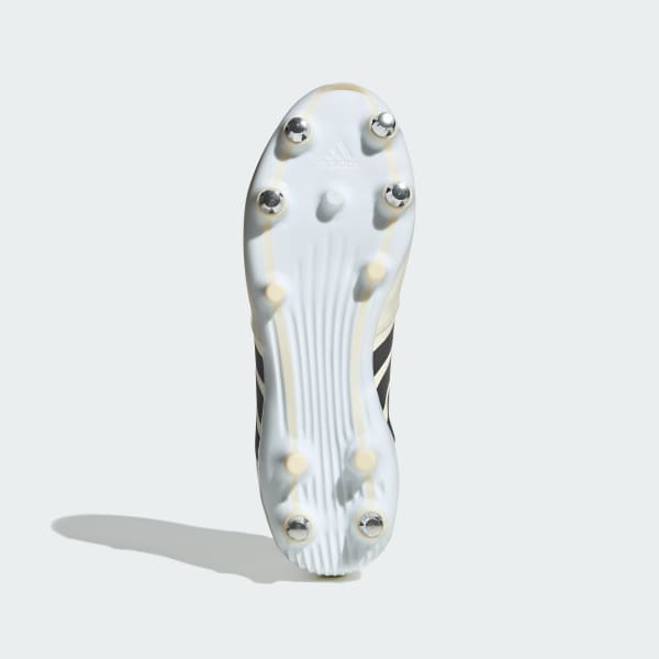 White RS15 AVAGLIDE SOFT GROUND RUGBY BOOTS