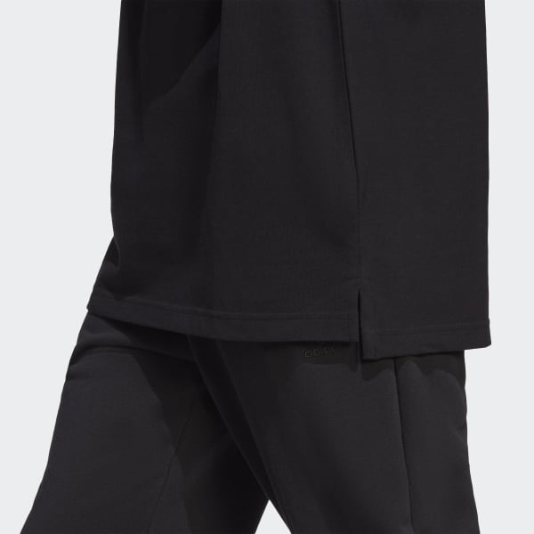 adidas Essentials Piqu Small Logo Polo Shirt Black adidas