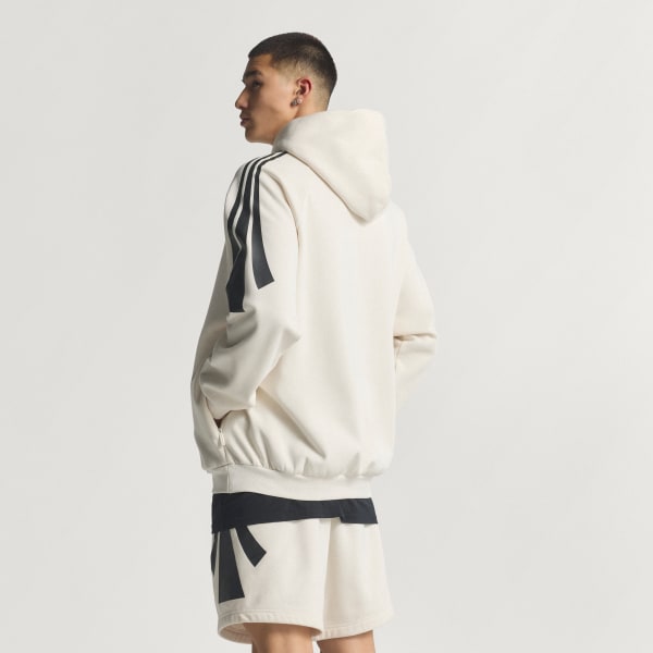 adidas Basketball 3-Stripes Fleece Hoodie (Gender Neutral