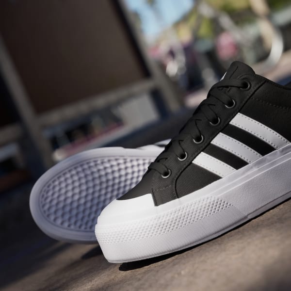 adidas Bravada 2.0 Platform Shoes - Black | adidas Australia
