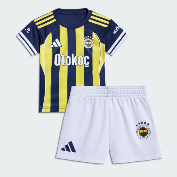 Yellow Fenerbahçe 25/26 Home Jersey Baby
