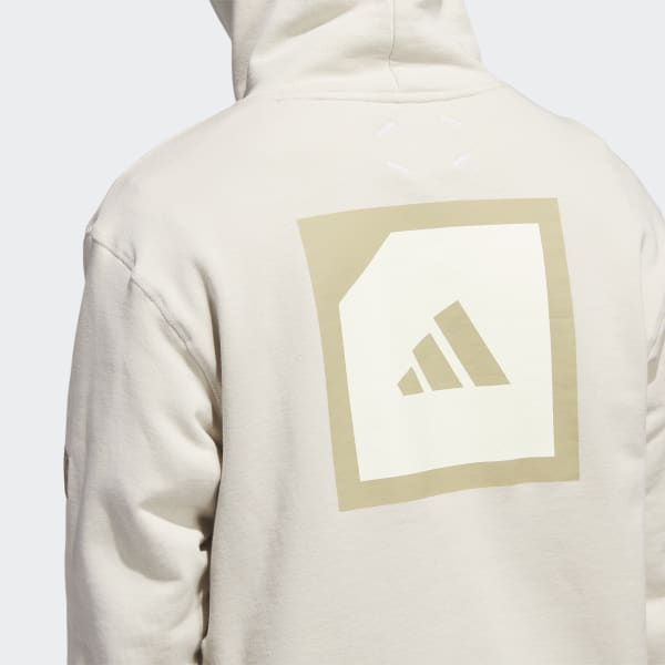 beige Adicross Golf Hoodie