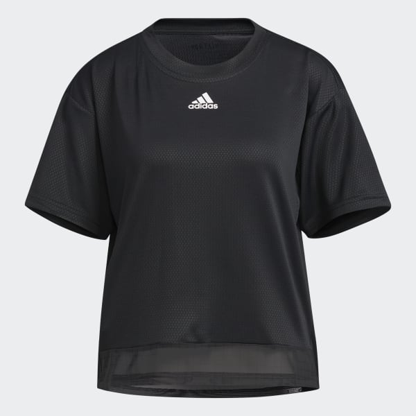 cierna Tričko Training HEAT.RDY Mesh